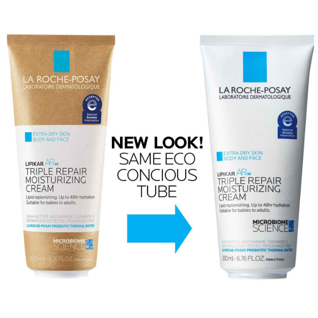 lipikar apm triple repair körpercreme für trockene haut feuchtigkeitscreme für trockene haut