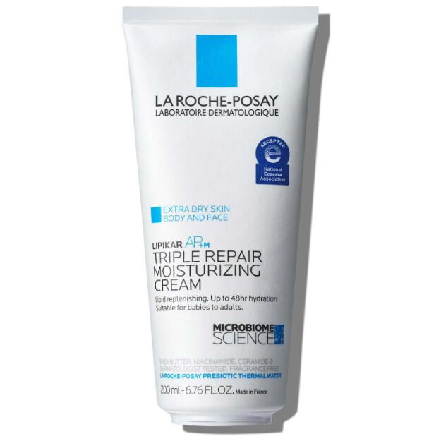 lipikar apm triple repair körpercreme für trockene haut feuchtigkeitscreme für trockene haut