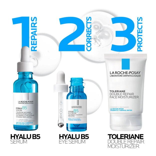 hyalu b5 augenserum mit hyaluronsäure 10 komplex anti-aging-augenserum mit hyaluronsäure. parfümfrei. für empfindliche augen geeignet.