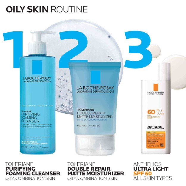 toleriane double repair matte gesichtscreme für fettige haut tägliche gesichtscreme für fettige haut