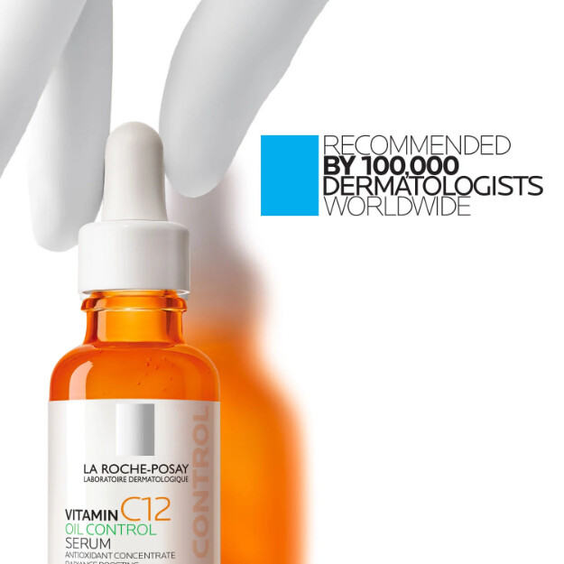 vitamin c12 Ölregulierendes serum für fettige haut dermatologisches anti-aging-serum mit 12 vitamin c für fettige haut