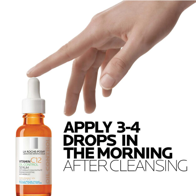 vitamin c12 Ölregulierendes serum für fettige haut dermatologisches anti-aging-serum mit 12 vitamin c für fettige haut