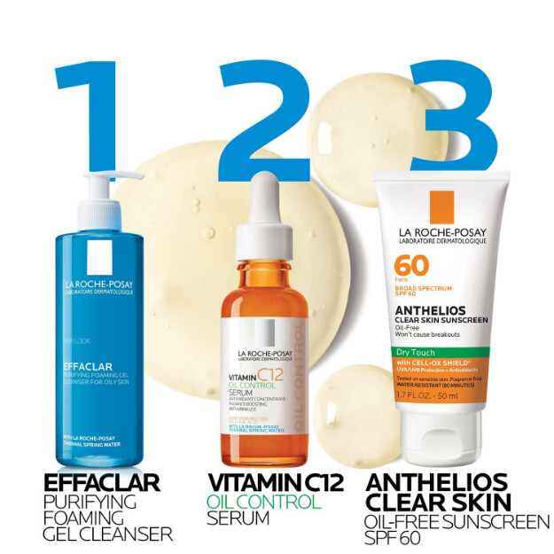 vitamin c12 Ölregulierendes serum für fettige haut dermatologisches anti-aging-serum mit 12 vitamin c für fettige haut