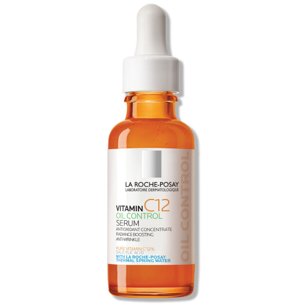 vitamin c12 Ölregulierendes serum für fettige haut dermatologisches anti-aging-serum mit 12 vitamin c für fettige haut