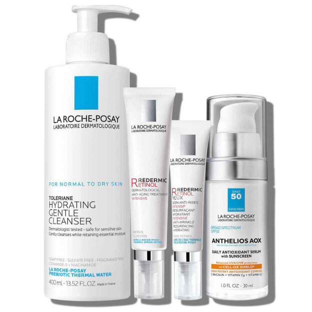anti-aging-routine-set wertvolle pflege gegen falten und augenringe